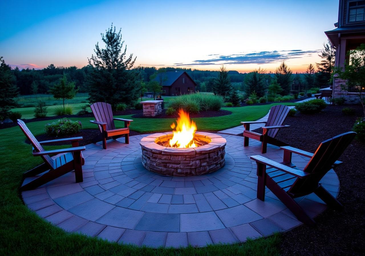 Fire Pit Lounge — after