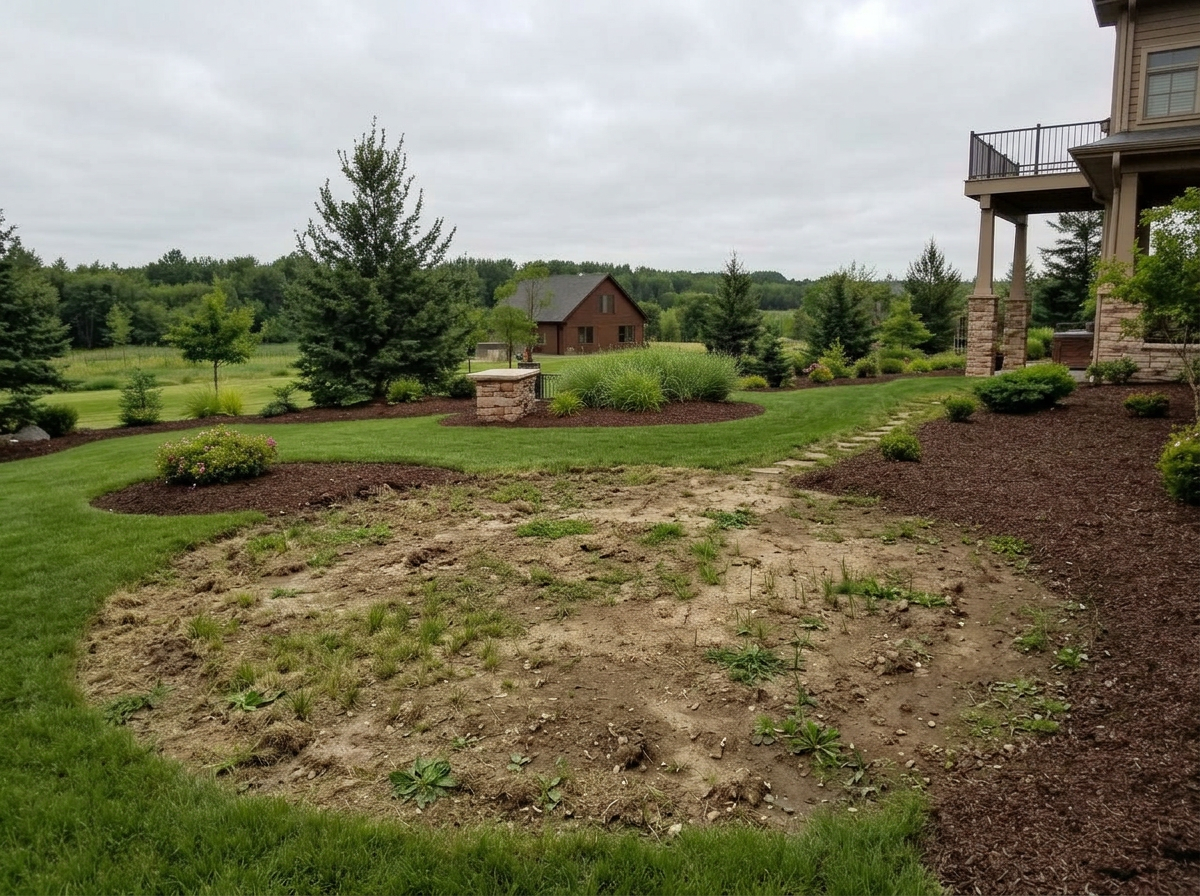 Fire Pit Lounge — before