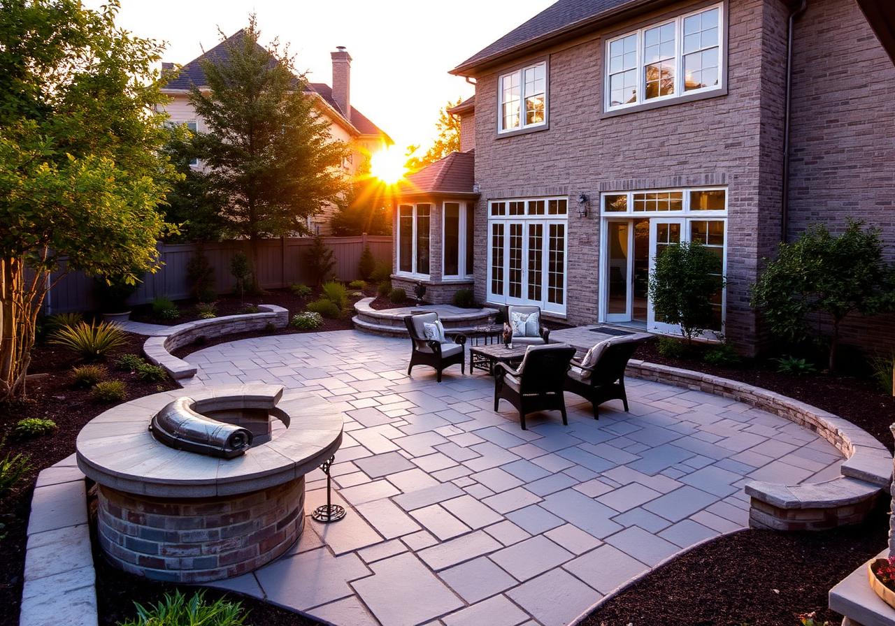 Bluestone Patio Build — after